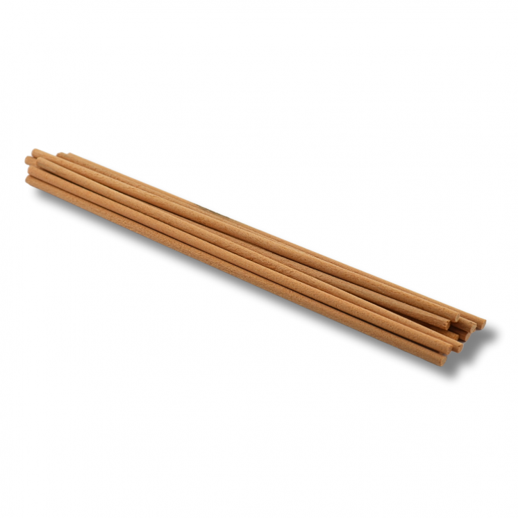 PRATICO - Fagot de 12 bâtonnets de bois, en bois d'oranger, doux (PR1026.402)