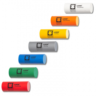 PACK LUXOR - Assortiment de 7 pâtes à polir pour tous métaux, préparation, finition, superfinition