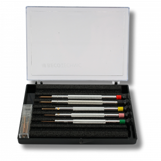 BECO TECHNIC - Assortiment de 5 tournevis antimagnétiques, en coffret plastique (212451)