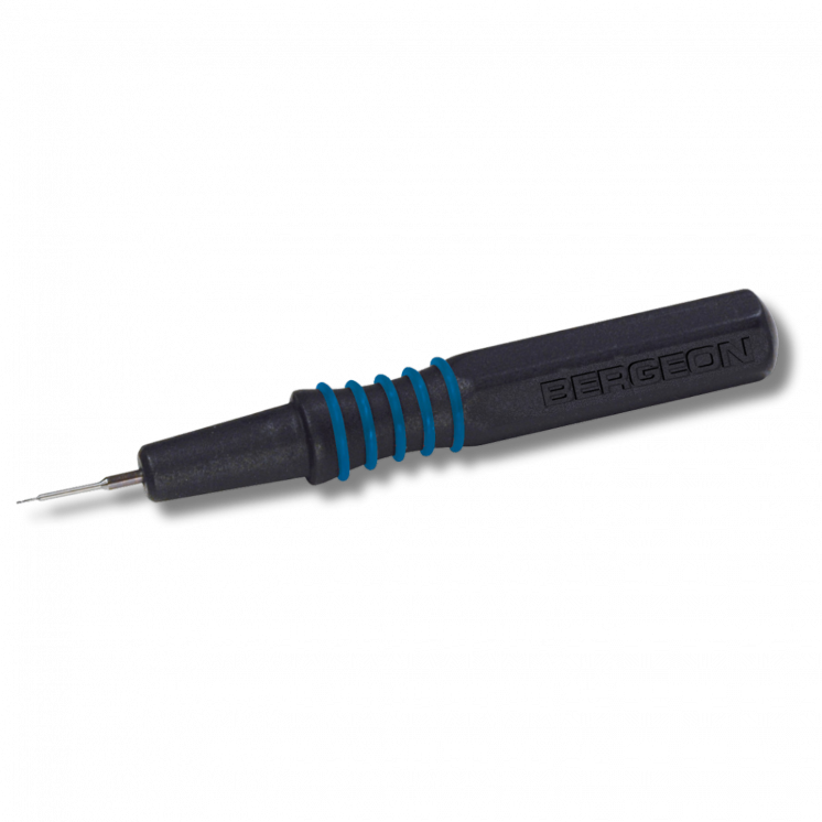 BERGEON - Pique-huile haute précision, bleu, Ø0,24mm