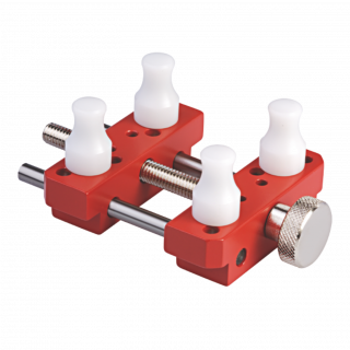 HOROTEC - Porte-boîtes réglable en aluminium (07.360-A)