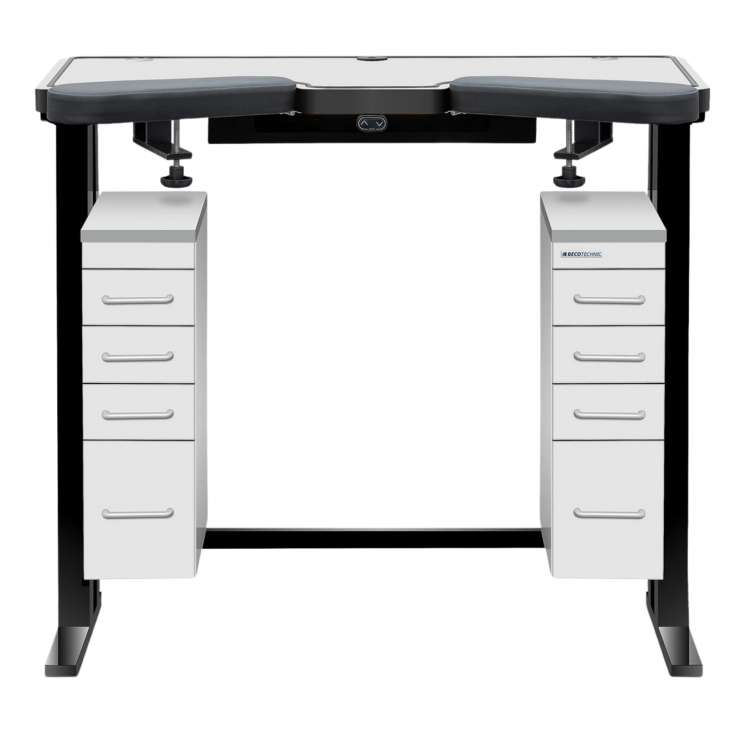 BECO TECHNIC - Établi d'horloger blanc, Ergolift Evolution 100x60cm (309770)