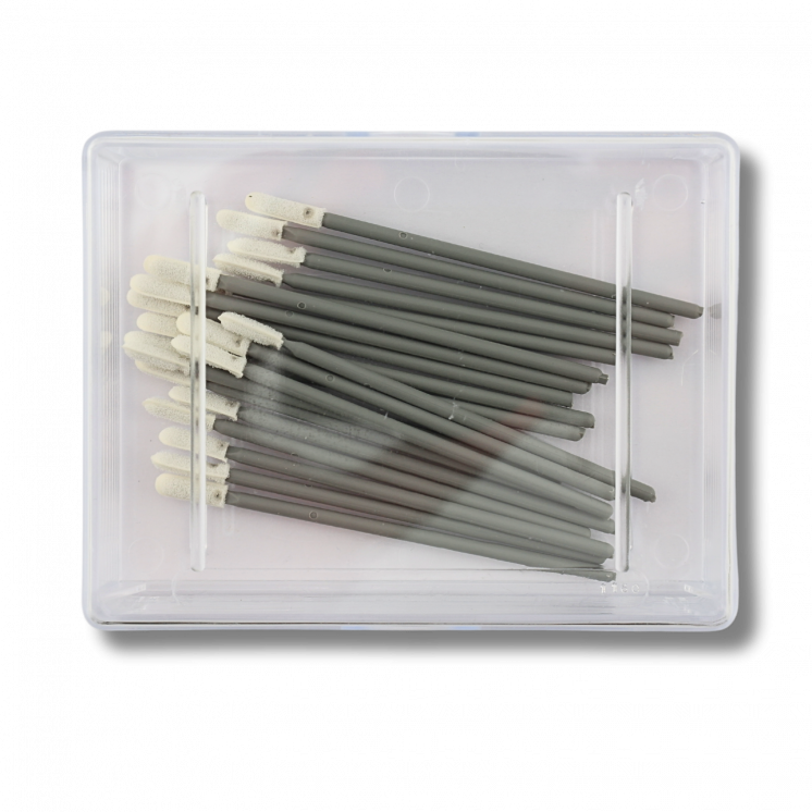 MV - PACK - Boîte de 20 bâtonnets de nettoyage, tête en mousse polyuréthane