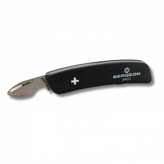 BERGEON - Couteau Suisse, ouvre-boîte et outil pour barrettes à ressort (8403)