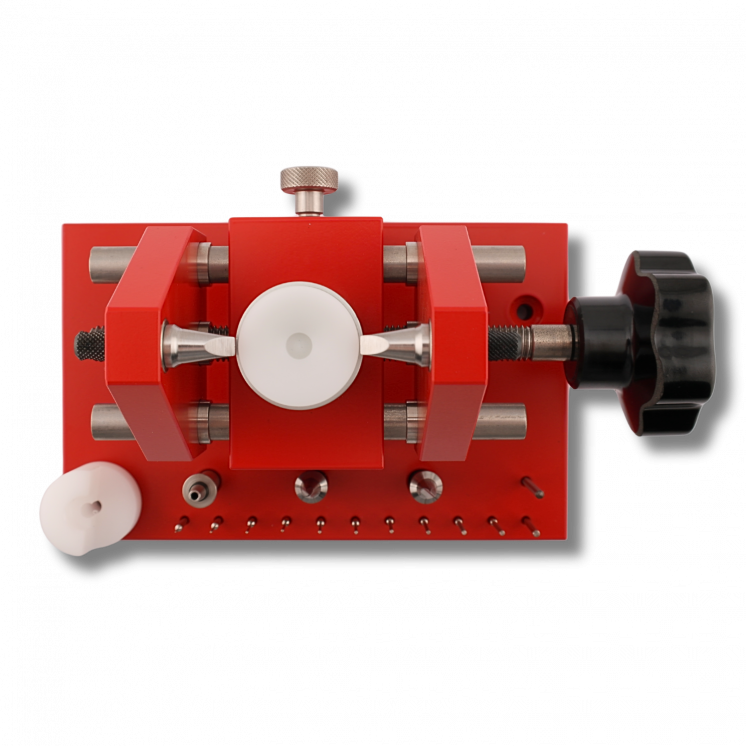HOROTEC - Outil multifonction pour ouvrir les fonds de montres à pression, enlever les lunettes et chasser les goupilles 07.119