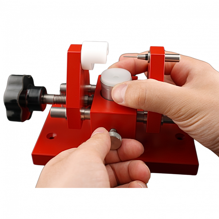 HOROTEC - Outil multifonction pour ouvrir les fonds de montres à pression, enlever les lunettes et chasser les goupilles 07.119