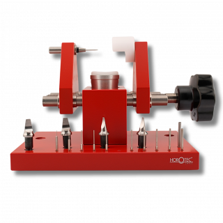 HOROTEC - Outil multifonction pour ouvrir les fonds de montres à pression, enlever les lunettes et chasser les goupilles 07.119