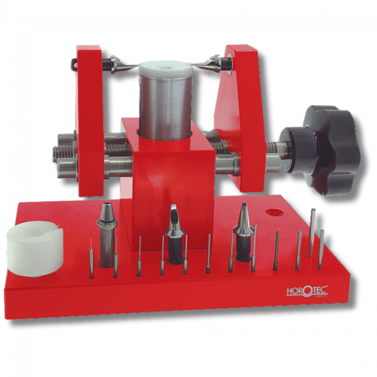 HOROTEC - Outil multifonction pour ouvrir les fonds de montres à pression, enlever les lunettes et chasser les goupilles 07.119