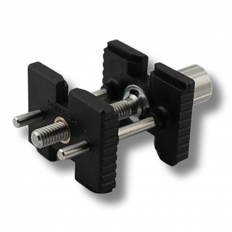 BERGEON - Porte-mouvement réversible et extensible, en polymère, pour calibres 3¾''' à 11''' (4039-P)