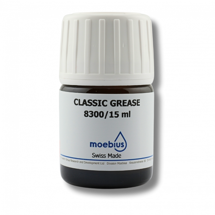 MOEBIUS - 8300 - Graisse naturelle conseillée pour les ressorts et les frictions élevées, 15ml