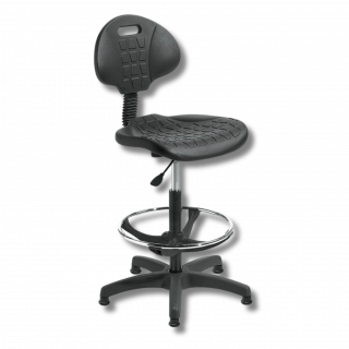 MV - Siège d'horloger avec assise et dos en synthétique (MV1315.499)