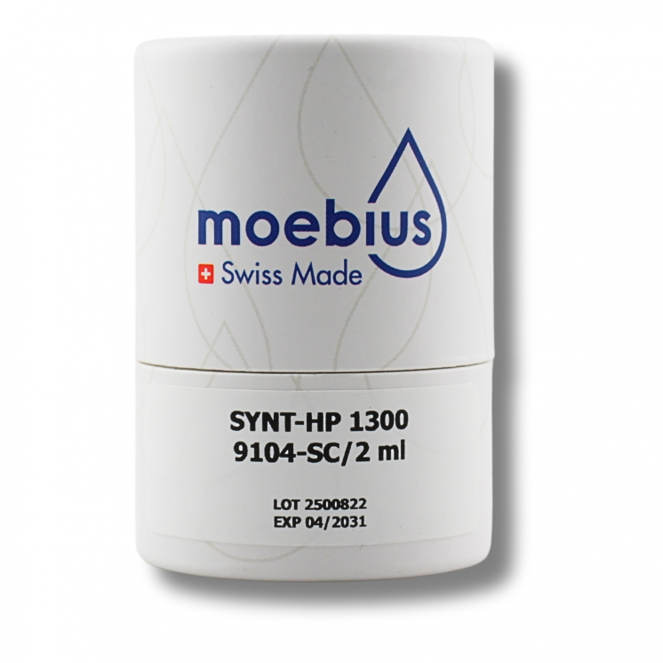 MOEBIUS - 9104 Synt-HP 1300 - Huile de synthèse haute pression pour la mécanique de précision, 2ml