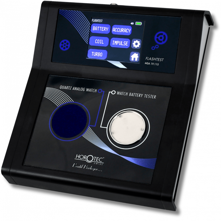 HOROTEC - Appareil FLASHTEST pour le contrôle de montres et mécanismes à quartz (19.115)
