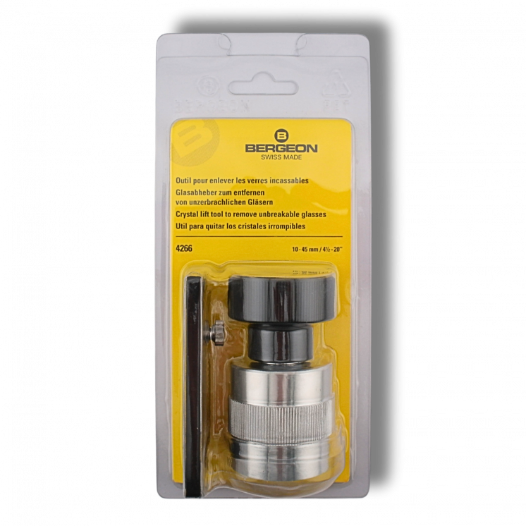 BERGEON - Pince pour enlever et poser les verres de montres en plexiglas (4266)