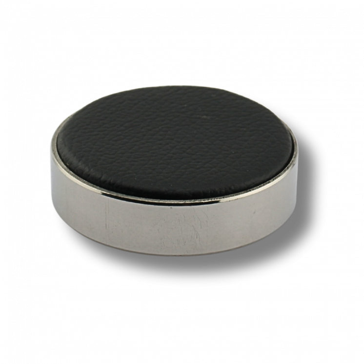 HOROTEC - Coussin d'emboitage réversible avec bague métallique chromée Ø50mm (09.300)