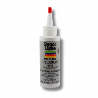 SYNCO LUBE - 51004 - Huile synthétique haute performance au PTFE, flacon de 118ml (51004)