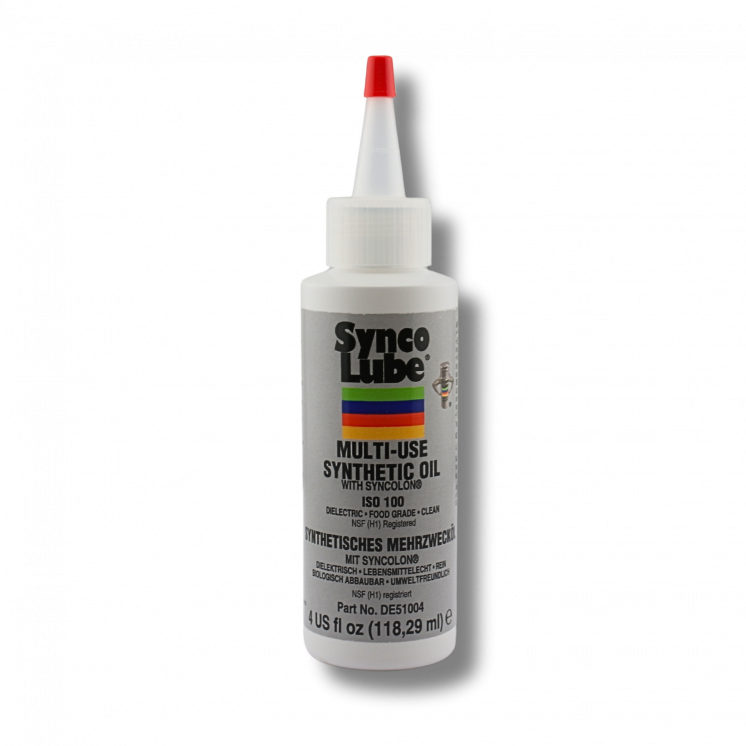 SYNCO LUBE - 51004 - Huile synthétique haute performance au PTFE, flacon de 118ml (51004)