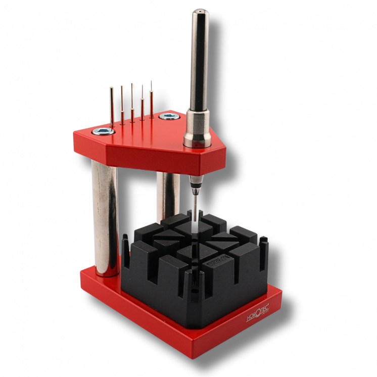 HOROTEC - Potence pour poser et enlever les goupilles de bracelets (10.499)