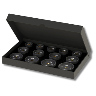BERGEON - Assortiment de 13 tasseaux en synthétique pour poser les verres et fermer les boitiers (7499-A)