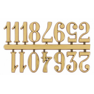 HOROTEC - Chiffres arabes autocollants pour créations d'horloges (55.60X)