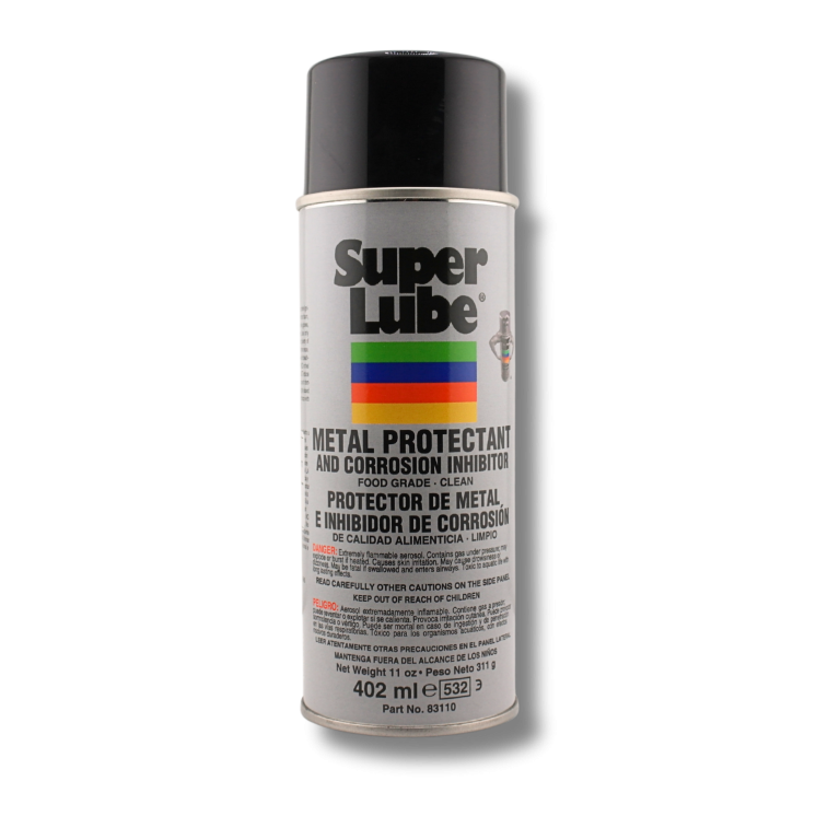 SUPER LUBE - 83110 - Lubrifiant en spray, protège le métal de la corrosion - Aérosol de 311gr