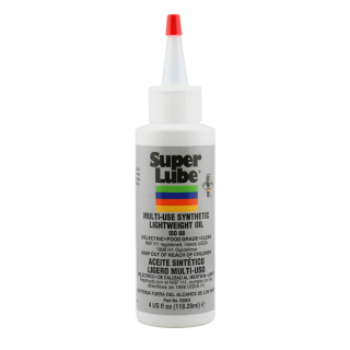 SUPER LUBE - 52004 - Huile synthétique haute performance au PTFE, flacon de 118ml (52004)