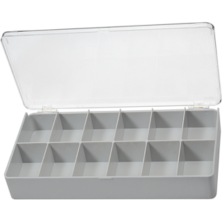 HOROTEC - Boîte à charnière 12 cases (17.500)