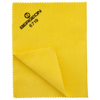 BERGEON - Chiffon imprégné pour l'or, l'argent et autres métaux précieux, 30x20cm