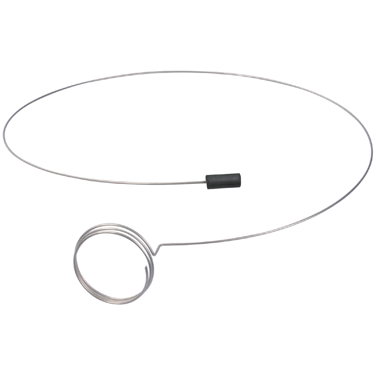 HOROTEC - Porte-loupe en fil d'acier inox (diamètre au choix)
