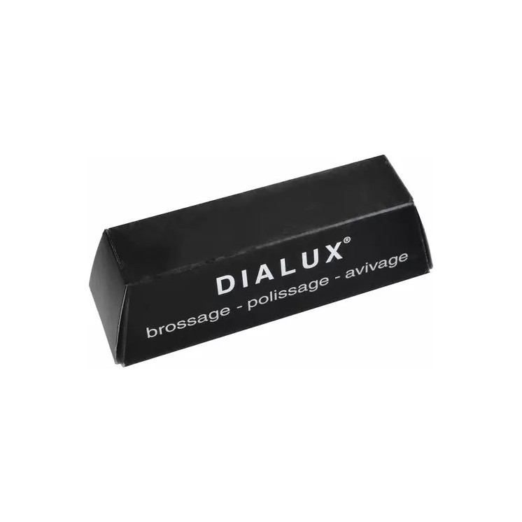 DIALUX - Noir, pâte à polir de superfinition pour l'argent