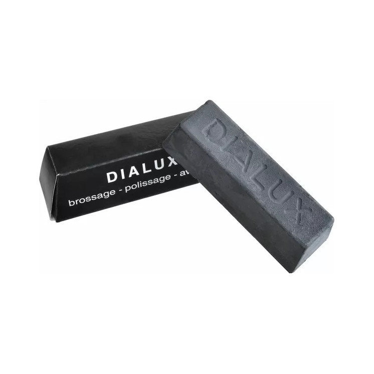 DIALUX - Noir, pâte à polir de superfinition pour l'argent