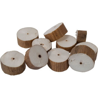 PRATICO - Assortiment de 10 tranches de moelle de sureau naturelles