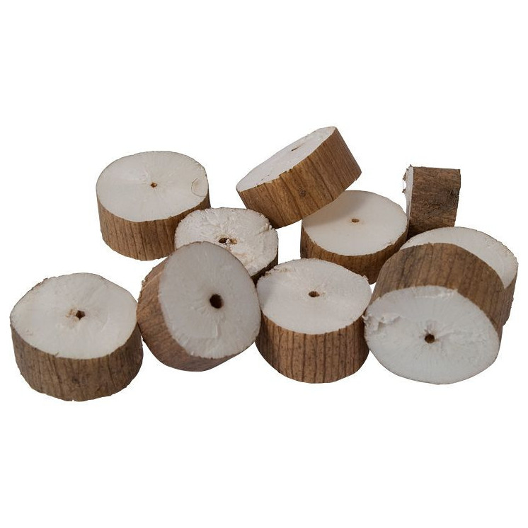 PRATICO - Assortiment de 10 tranches de moelle de sureau naturelles