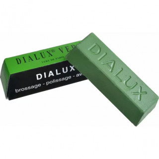 DIALUX - Vert, pâte à polir de superfinition pour les métaux durs blancs
