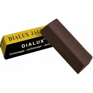 DIALUX - Jaune, pâte à polir pour le polissage des métaux tendres