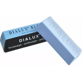 DIALUX - Bleu, pâte à polir de superfinition polyvalente pour tous métaux
