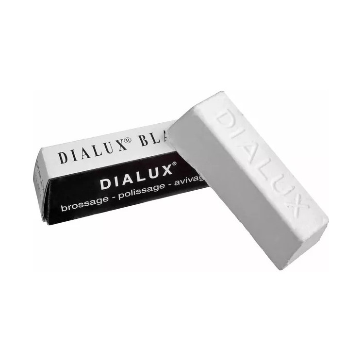 DIALUX - Blanc, pâte à polir de finition pour les métaux fins