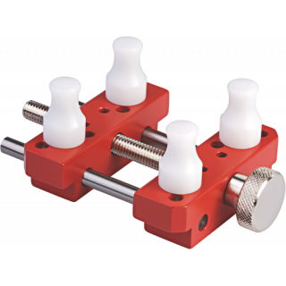 HOROTEC - Porte-boîtes réglable en aluminium