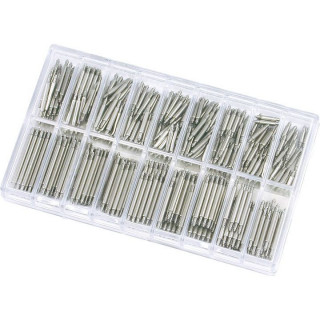 BECO TECHNIC - Assortiment de 360 barrettes, Ø1.8 mm ↕8...24 mm