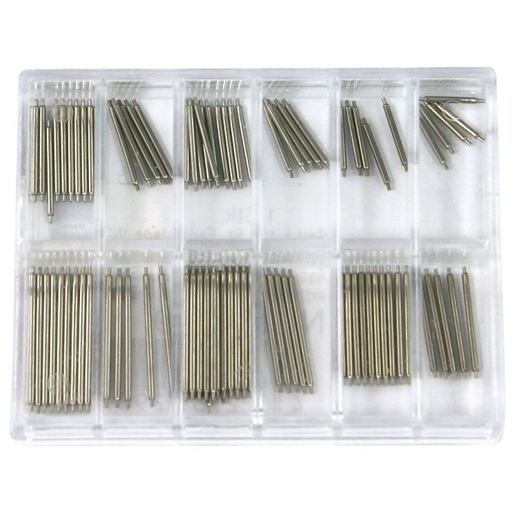 BECO TECHNIC - Assortiment de 100 barrettes Ø1 mm, ↕8...20 mm