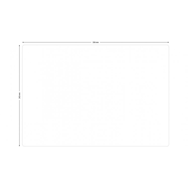 BECO TECHNIC - Sous-main d'horloger antidérapant vert, 35x24cm