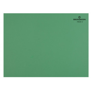 BERGEON - Sous-main d'horloger antidérapant vert, 32x24cm