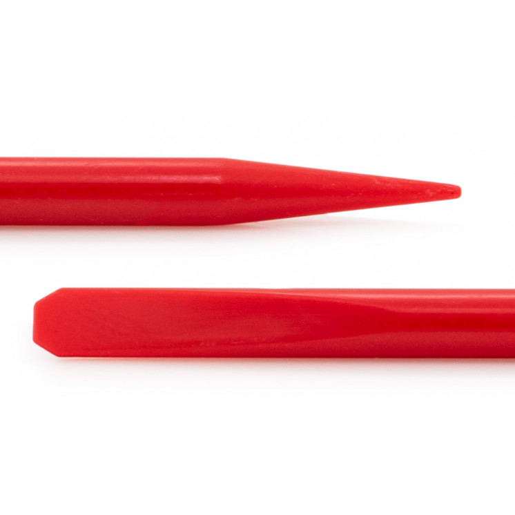 BERGEON - Cheville en plastique Ø4mm, avec une extrémité plate et une pointue