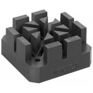 BERGEON - Support de bracelets larges, en matière synthétique dure, pour chasser les goupilles