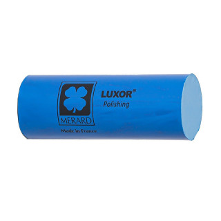 LUXOR - Bleu, pâte à polir solide, pour le pré-polissage sur l'aluminium, zamak et les laques