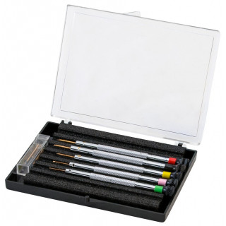 BECO TECHNIC - Assortiment de 5 tournevis antimagnétiques, en coffret plastique