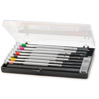 BECO TECHNIC - Assortiment de 7 tournevis d'horloger, en coffret plastique