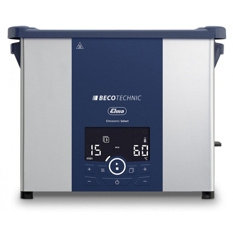 ELMA - Elmasonic Select 60 - Appareil à ultrasons avec chauffage et bouchon de vidange