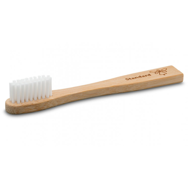 HELI - Brosse de nettoyage avec manche en bambou, longueur 100mm