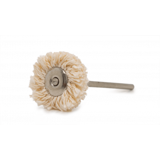 HATHO - Brossette de polissage, fil de coton, tige HP, Ø22 mm